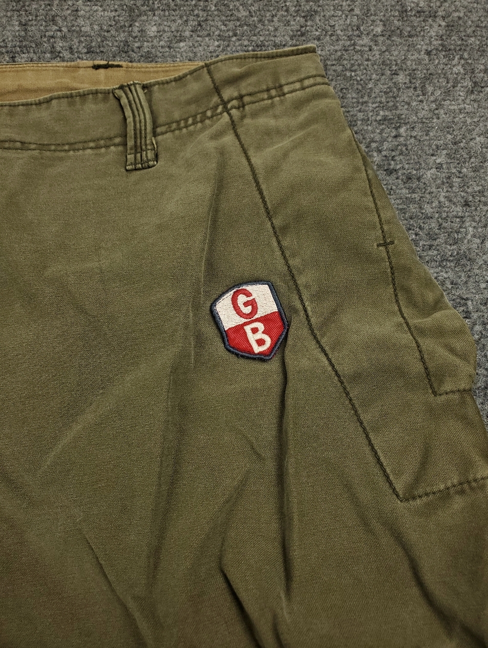 Vintage Y2K 2003 Old Navy Cargo Pants 42x32 Baggy Loose Fit Paratrooper Military - Picture 5 of 14